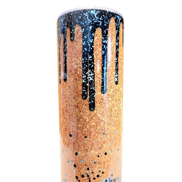 20 Oz Witches Brew Glitter Halloween Drinking Tumbler - Picture 2 of 7
